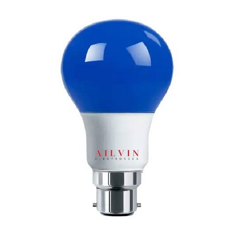 Blue LED Bulb 9 Watt B22