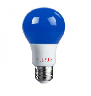 Blue Color LED Round Bulb E27 9 Watt