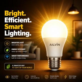 Yellow Color E27 LED Bulb